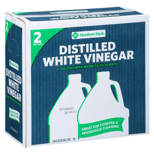 Member's Mark Distilled White Vinegar 1 gal. jug, 2 ct